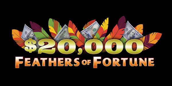 $20,000 Feathers of Fortune