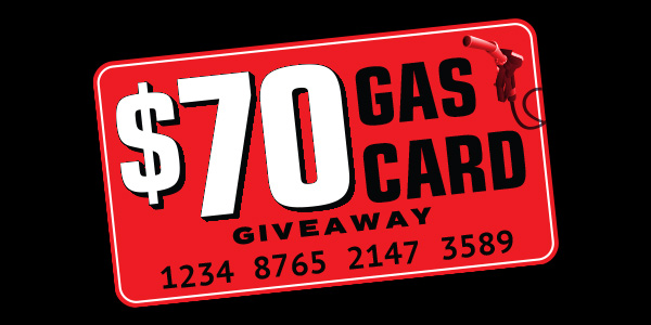 $70 Gas Cards