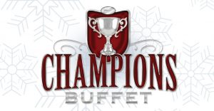 Champions Buffet Winter Logo